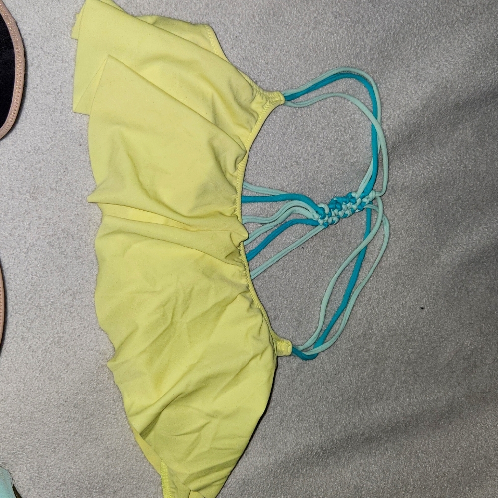 Victoria's Secret pink swim top. Size M